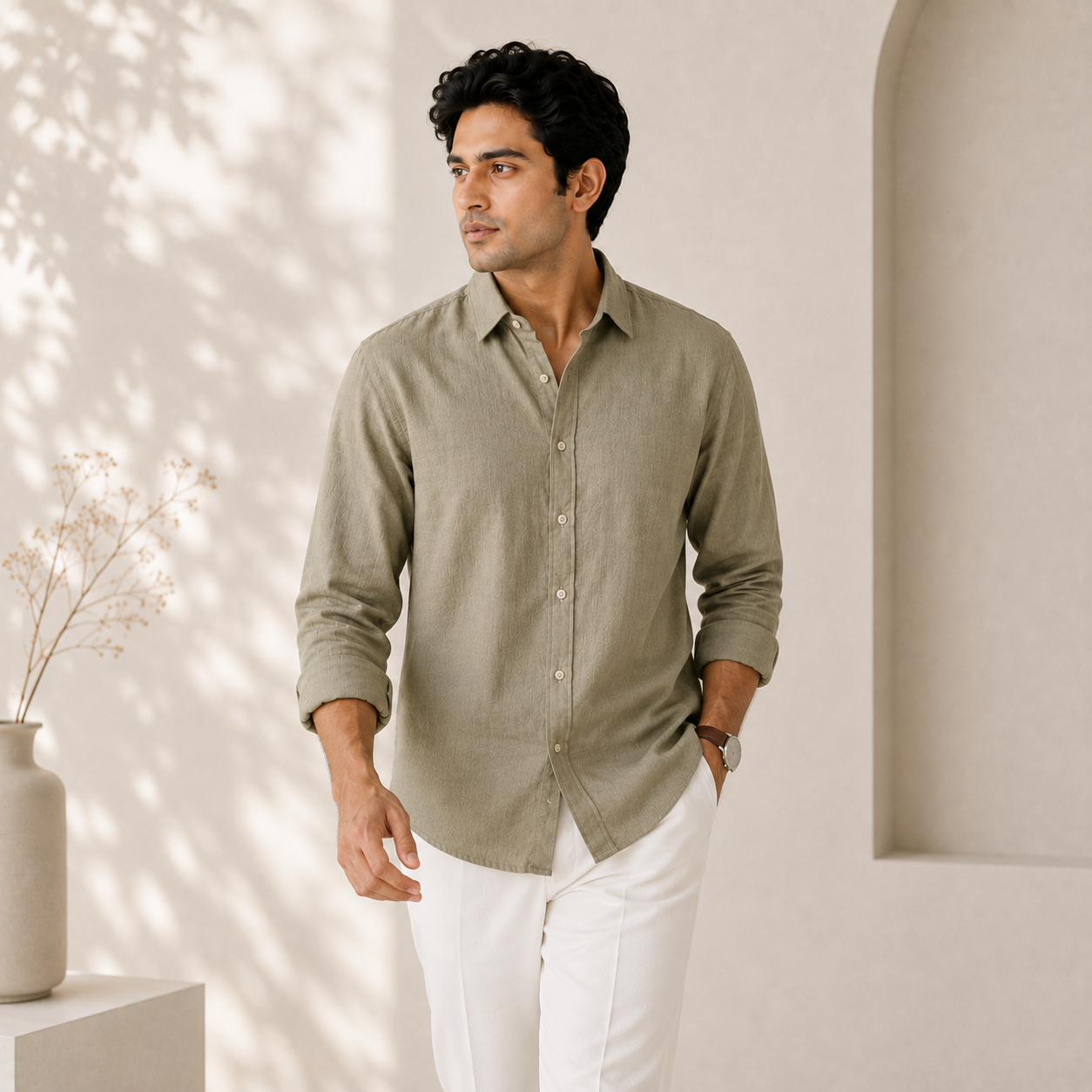 The Arlo Linen Shirt - Image 2