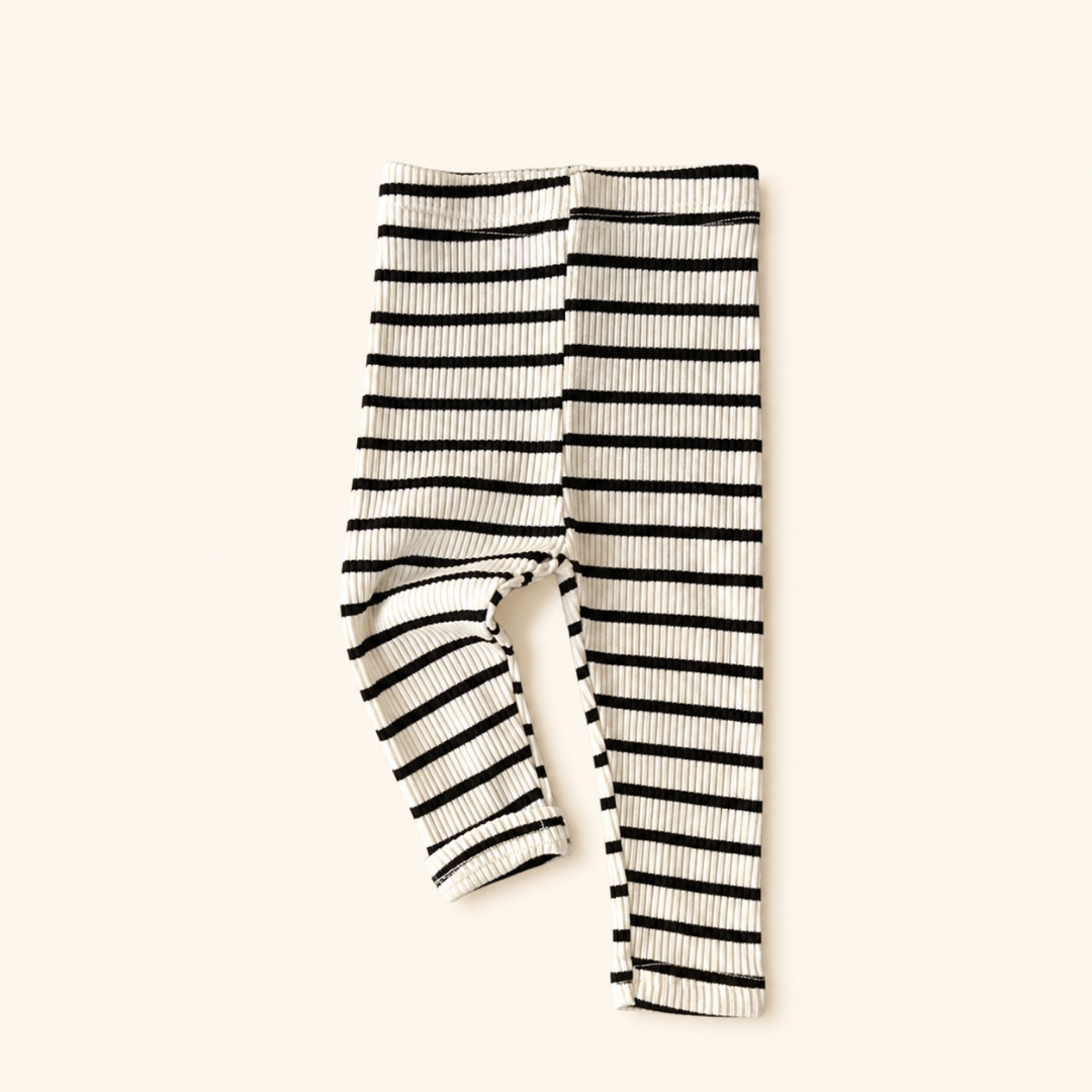 Cotton Ribbed Leggings - Image 4