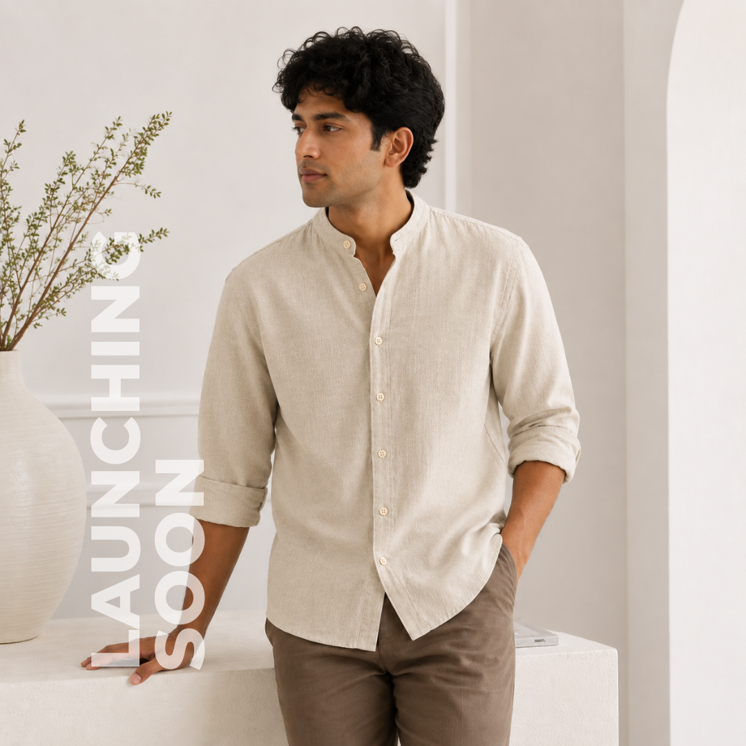 Mandarin Collar Shirt