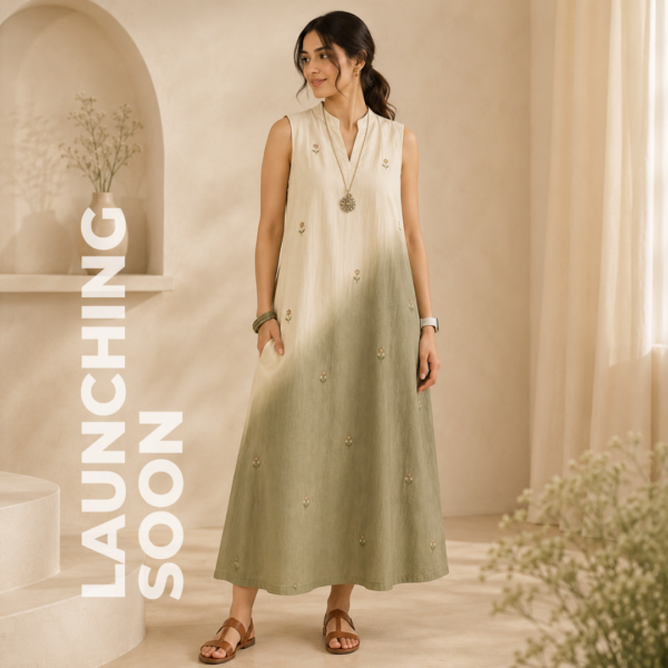 The Olivea Ombre Midi Dress