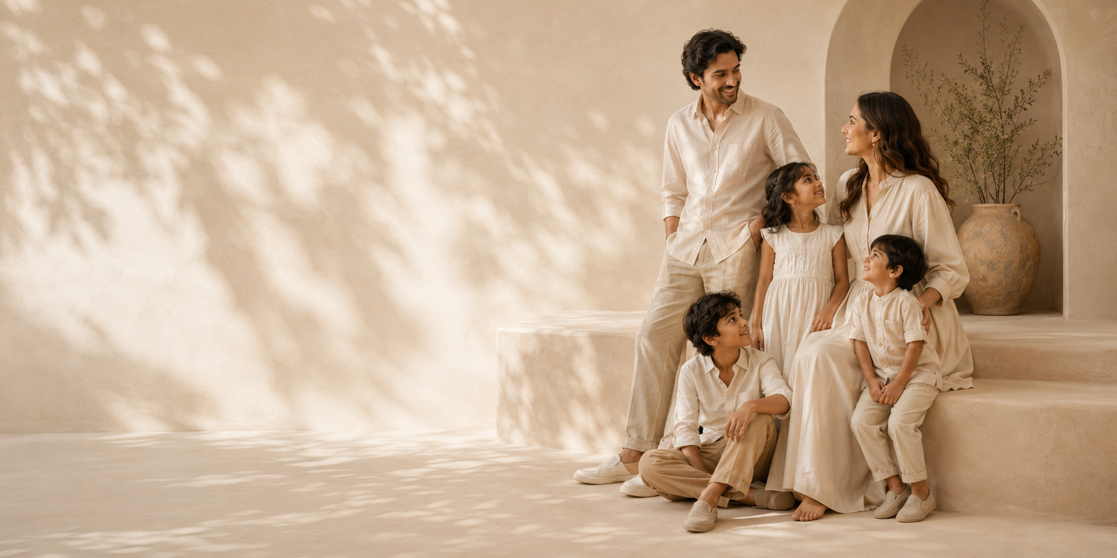 LUME clothing for children, women and men in natural colours